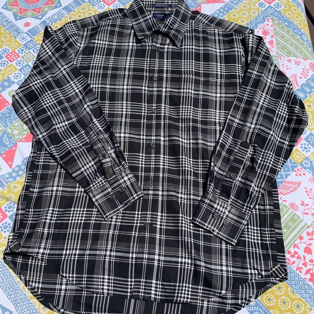 Button down collared shirt